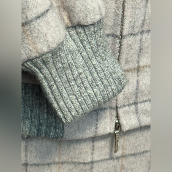 Les Copains Wool Cashmere Skirt Suit Set Jacket 42 6-8 M / Skirt  46 10 L - Picture 6 of 14